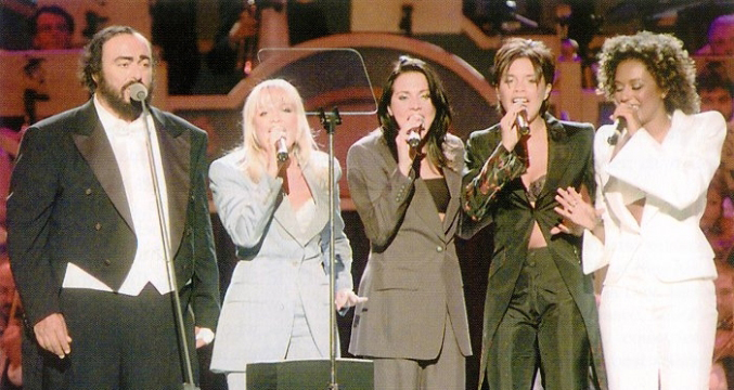 pavarotti and spice girls