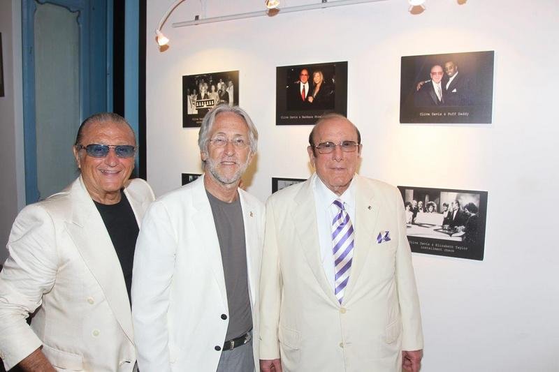 Tony Renis, Neil Portnow, Clive Davis